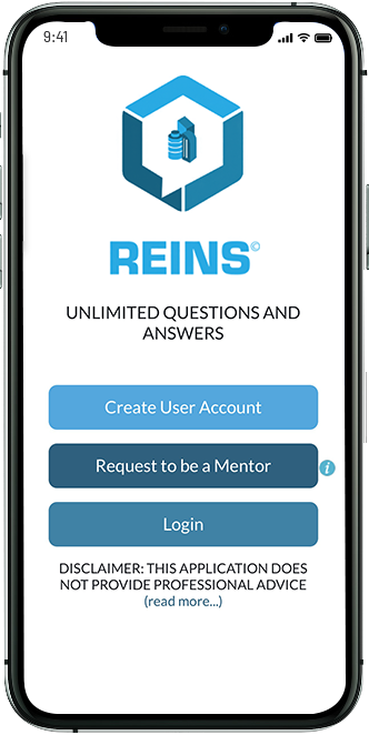 REINS app unlimited Questions and Answers Infrastructure Expert